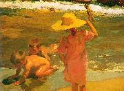 Children on the Seashore,